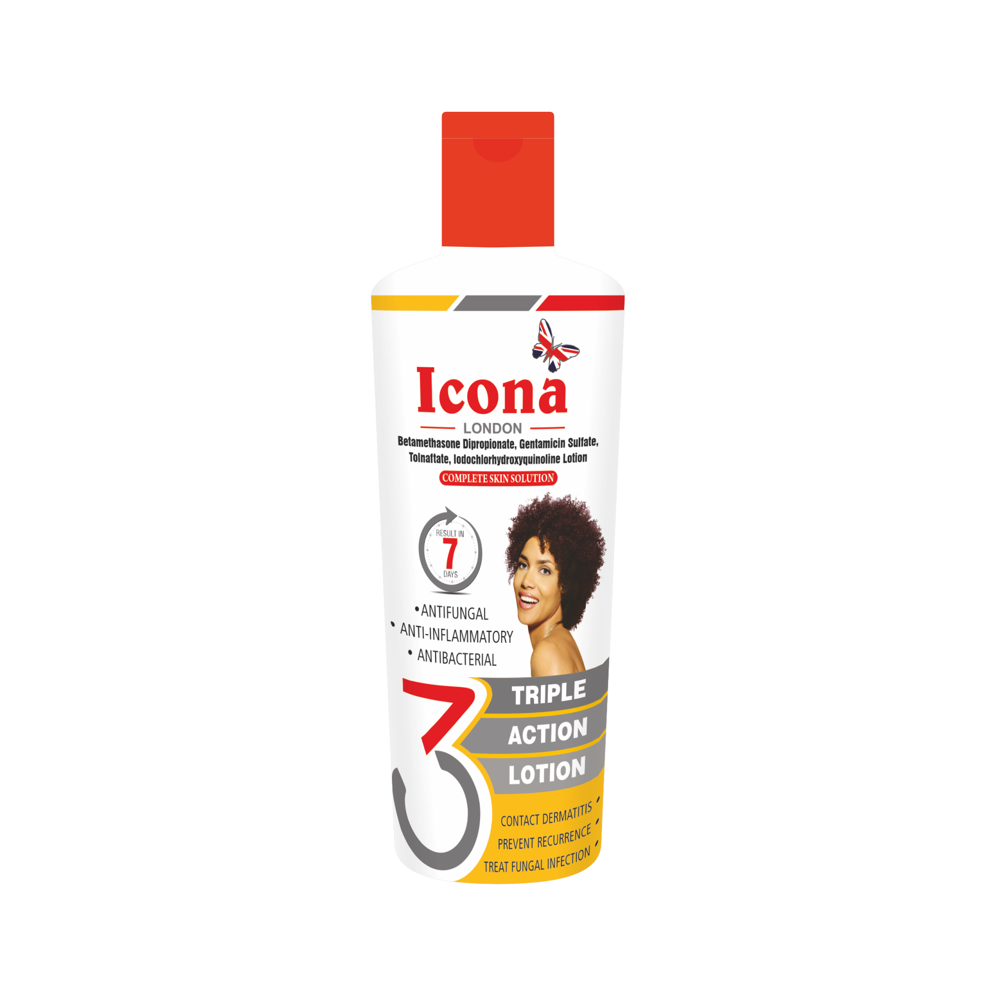 Icona London Triple Action Lotion