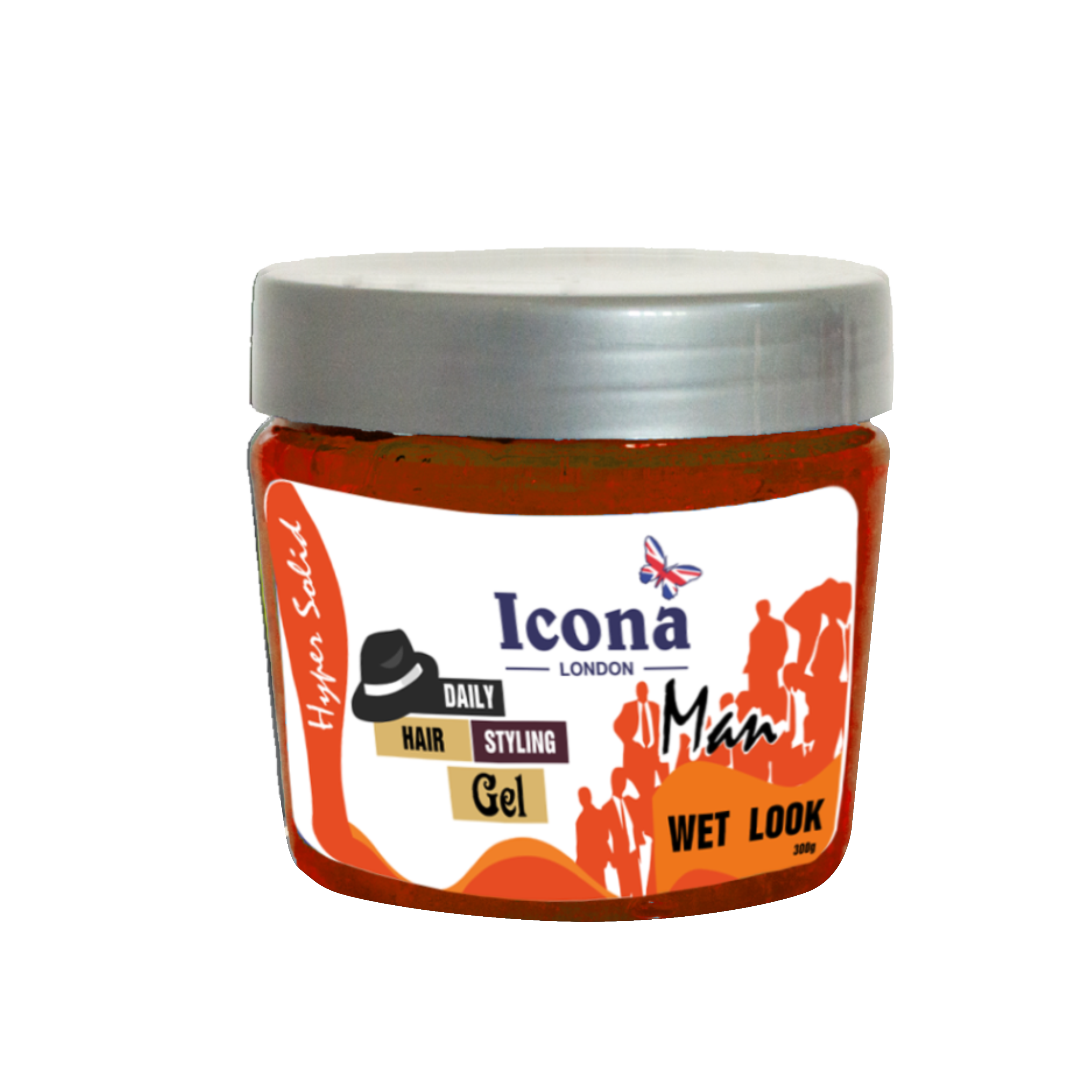 Hair Styling Gel (Orange)