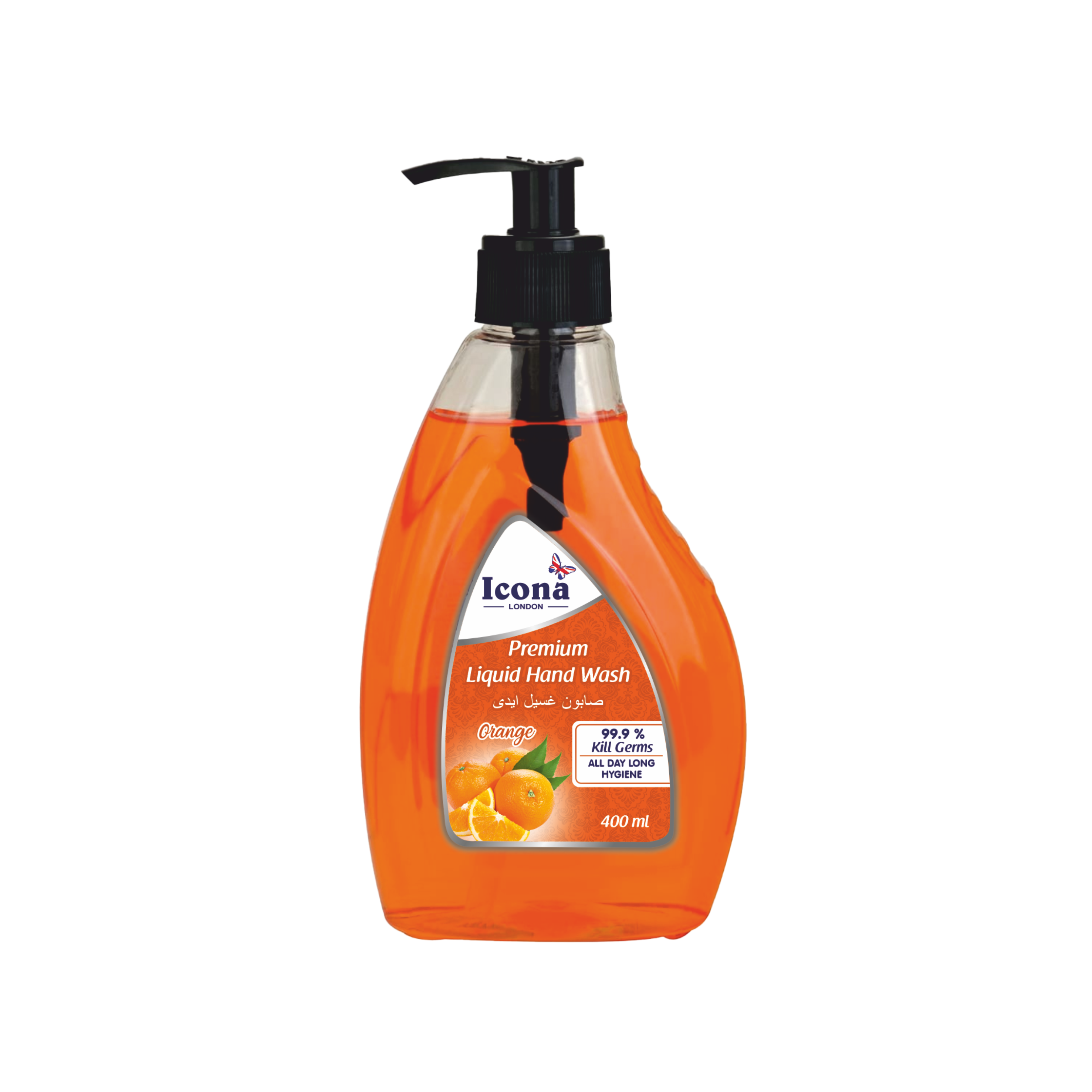 Premium Hand Wash (Orange) Icona London