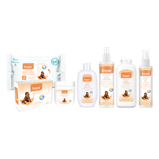 Premium Baby Care Kit (Orange)