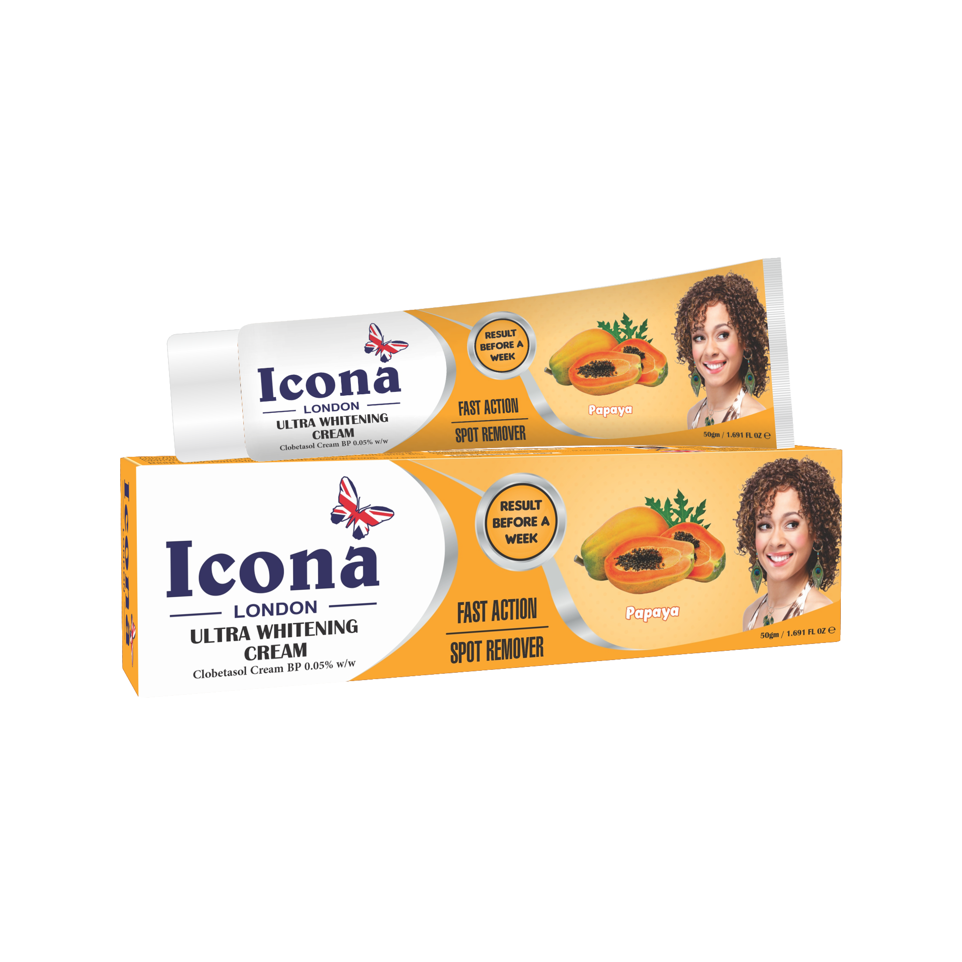 Premium Ultra Whitening Cream (Papaya)