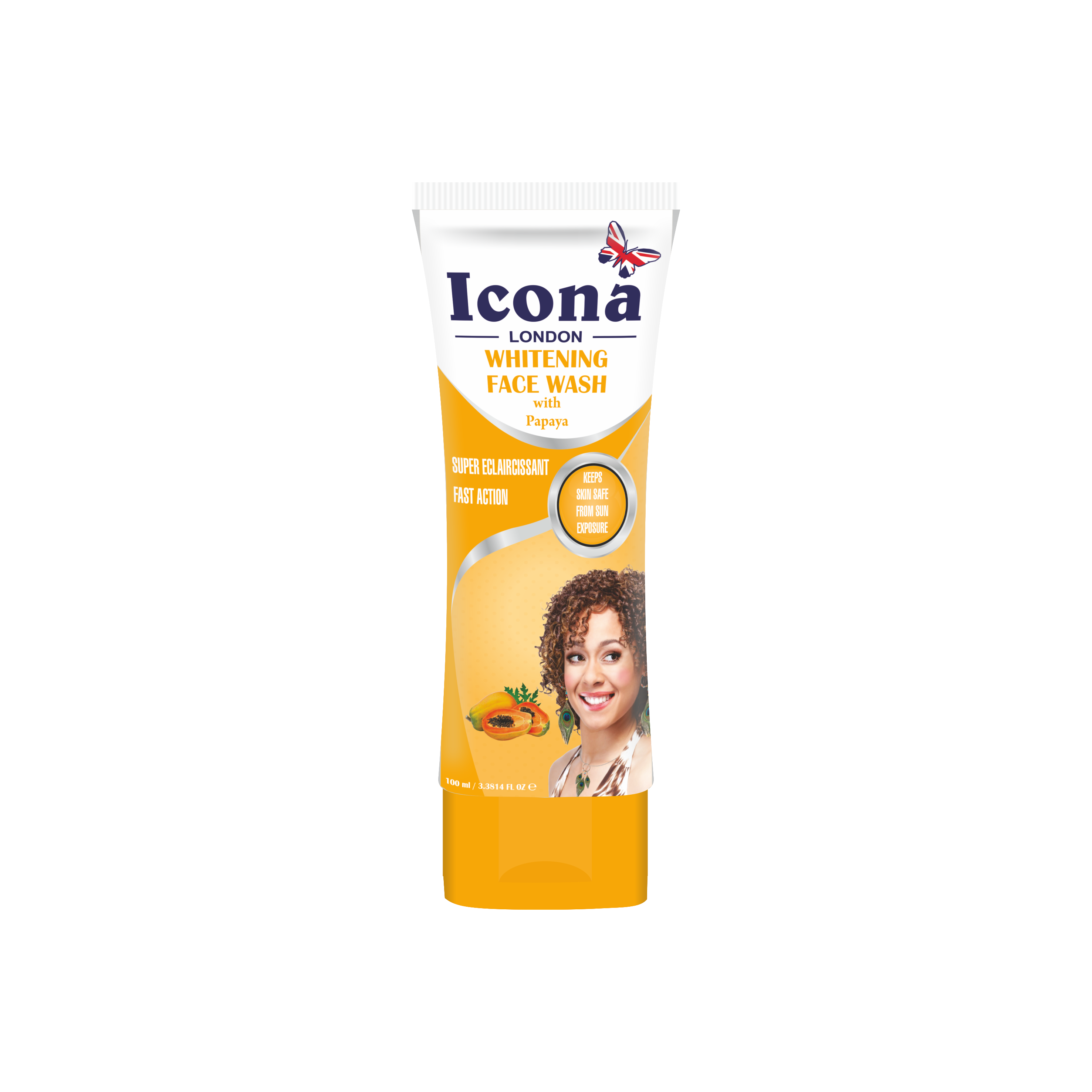 Premium Whitening Face Wash (Papaya)