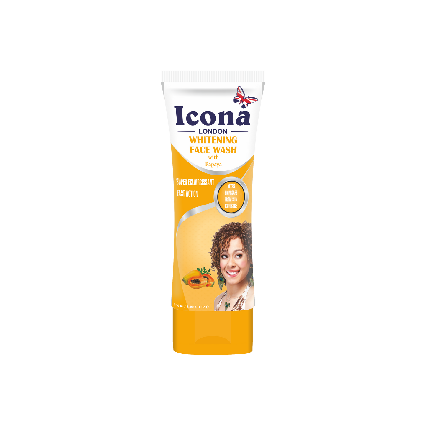 Premium Whitening Face Wash (Papaya)