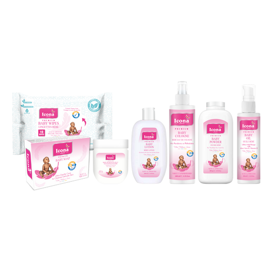 Premium Baby Care Kit (Pink)