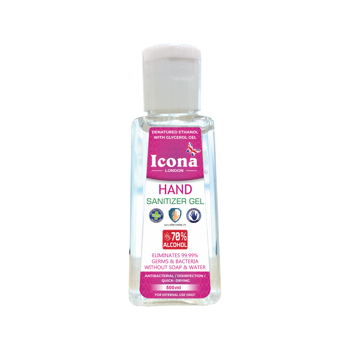 Premium Hand Sanitizer Gel (500 ML)