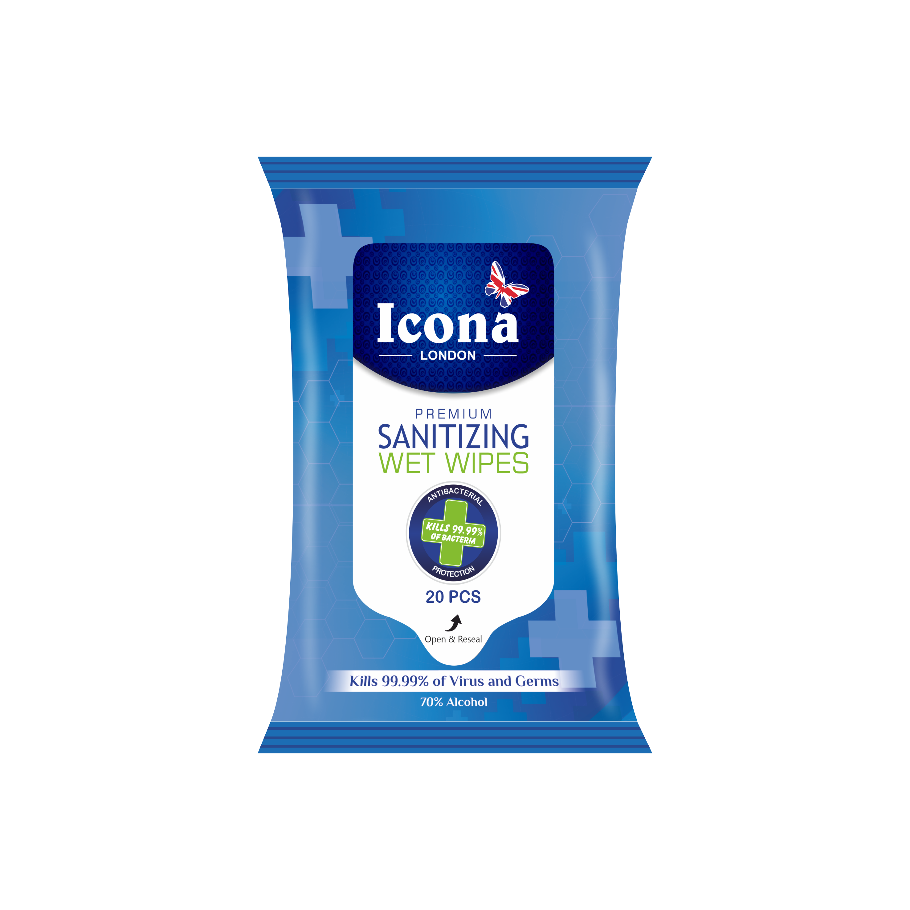 Premium Sanitizing Wet Wipes