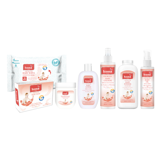 Premium Baby Care Kit (Red)