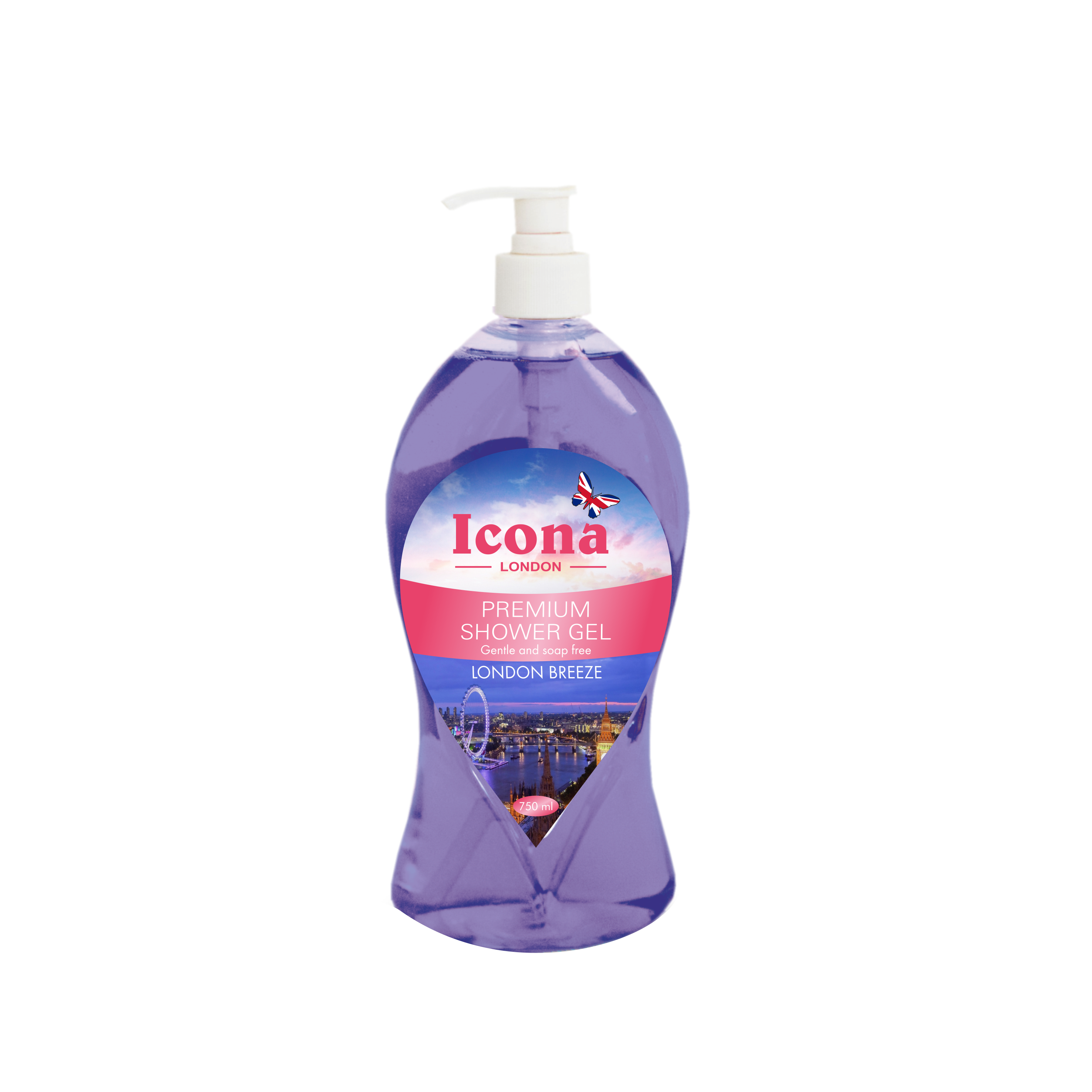 Premium Shower gel (London Breeze) – Icona London