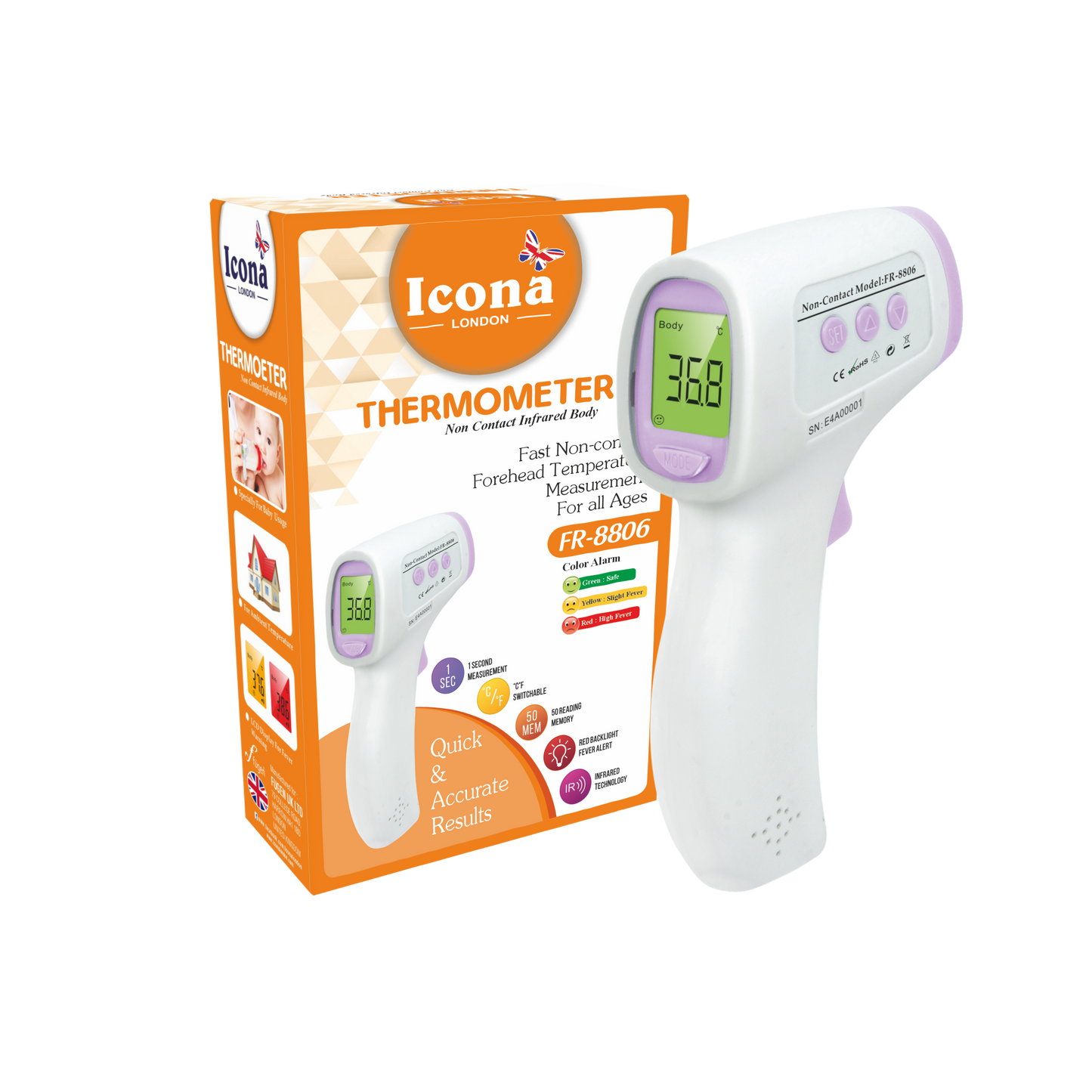Icona London Thermometer
