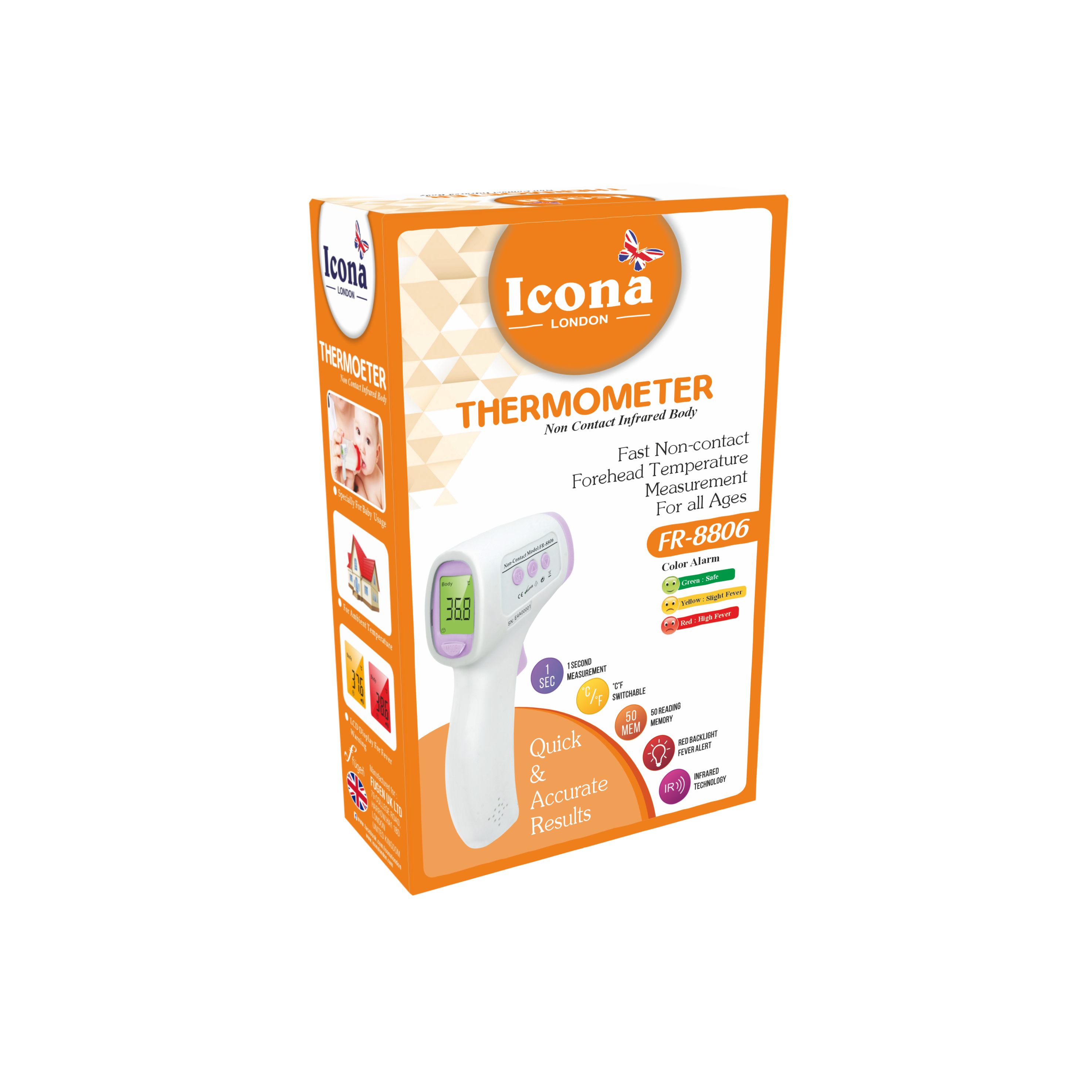 Icona London Thermometer