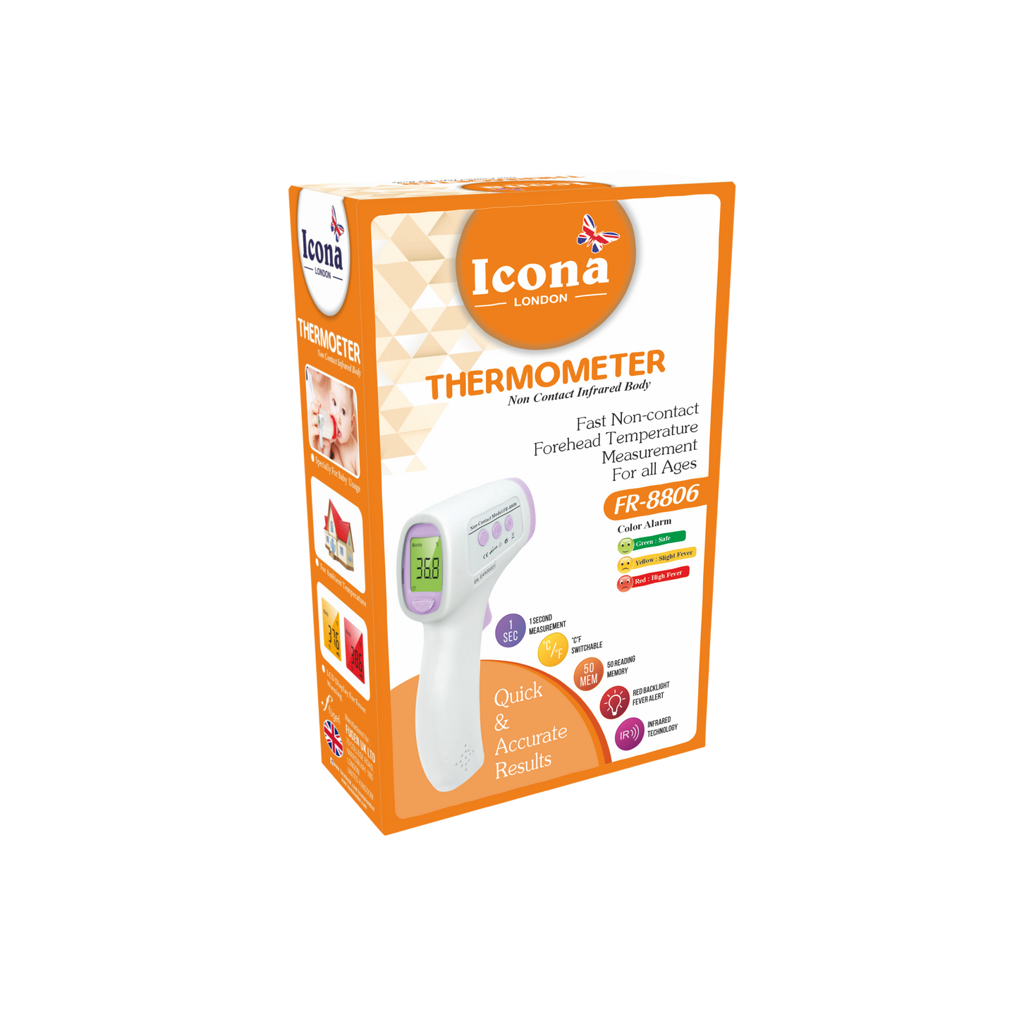 Icona London Thermometer